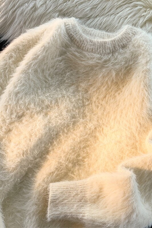 2024. aasta tippklassi puhtast naaritsast kašmiirist meeste kampsun O-kaelusega pullover, silmkoeline kampsun, talv uus mood pikkade varrukatega kudum E64