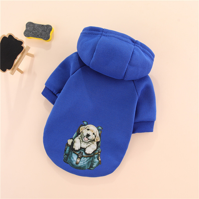 Фабрика за облекло за домашни любимци продава дрехи за кучета Teddy есен и зима нов стил суитшърт с копчета есен и зима