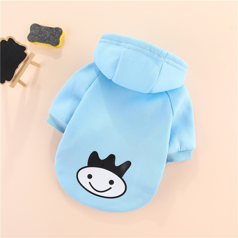 Фабрика за облекло за домашни любимци продава дрехи за кучета Teddy есен и зима нов стил суитшърт с копчета есен и зима