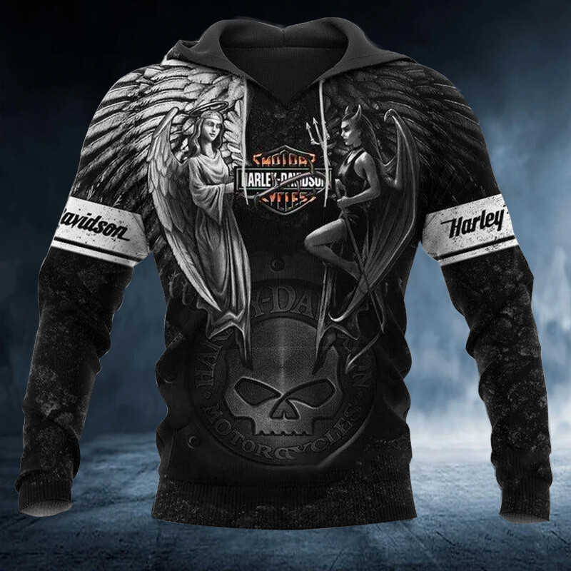 Φθινοπωρινό ανδρικό πουλόβερ φούτερ με κουκούλα Μαύρη με κουκούλα κρανίο γραφικό vintage καθημερινά αθλητικά 3D εκτύπωση Υπερμεγέθη Streetwear