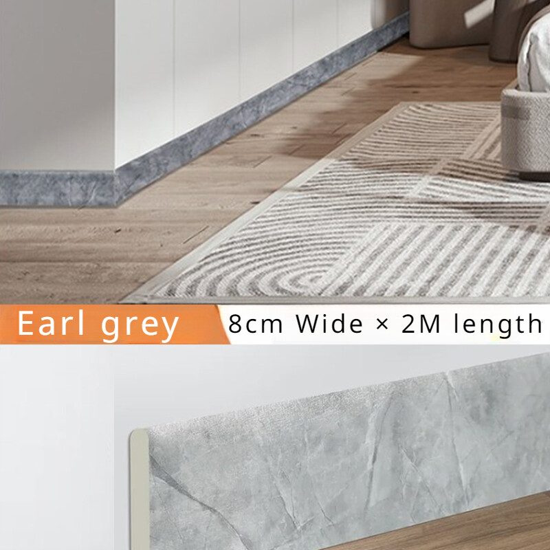 2M ūdensnecaurlaidīgs korpuss Pašlīmējoša grīdlīstes līnija 3D sienas uzlīme sabiezināta pret sadursmes dekorēšana bērnu stūra līnija