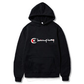 Есен Зима Нова мода Hoody Printed Тенденция Марка Мъже Жени Суичъри с качулка Плюс поларен пуловер Хип-хоп Streetwear Горнища