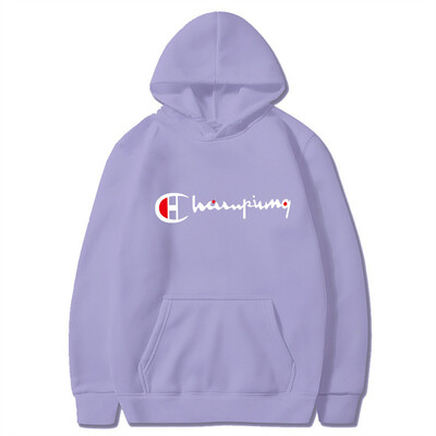 Есен Зима Нова мода Hoody Printed Тенденция Марка Мъже Жени Суичъри с качулка Плюс поларен пуловер Хип-хоп Streetwear Горнища
