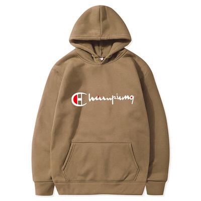 Есен Зима Нова мода Hoody Printed Тенденция Марка Мъже Жени Суичъри с качулка Плюс поларен пуловер Хип-хоп Streetwear Горнища