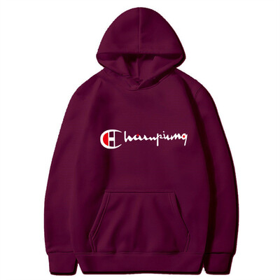 Есен Зима Нова мода Hoody Printed Тенденция Марка Мъже Жени Суичъри с качулка Плюс поларен пуловер Хип-хоп Streetwear Горнища