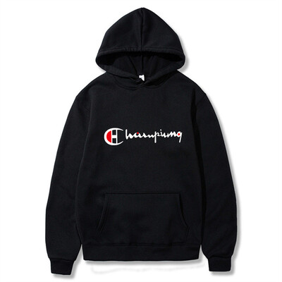 Есен Зима Нова мода Hoody Printed Тенденция Марка Мъже Жени Суичъри с качулка Плюс поларен пуловер Хип-хоп Streetwear Горнища