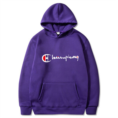 Есен Зима Нова мода Hoody Printed Тенденция Марка Мъже Жени Суичъри с качулка Плюс поларен пуловер Хип-хоп Streetwear Горнища
