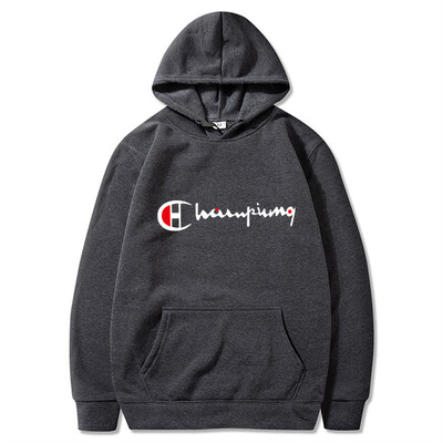 Есен Зима Нова мода Hoody Printed Тенденция Марка Мъже Жени Суичъри с качулка Плюс поларен пуловер Хип-хоп Streetwear Горнища