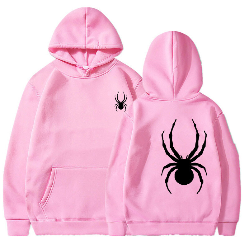 Ανδρικά φούτερ με κουκούλα Casual πουλόβερ Φούτερ Μόδα Γυναικεία Μπλούζα μονόχρωμη Φούτερ με φούτερ με κουκούλα αράχνη ανδρική μπλούζα