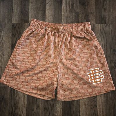 Човек Summer New Eric Emanuel EE Basic Mesh Short Classic Gym Shorts с флорални щампи Мъжки спортни ежедневни шорти за фитнес Баскетбол