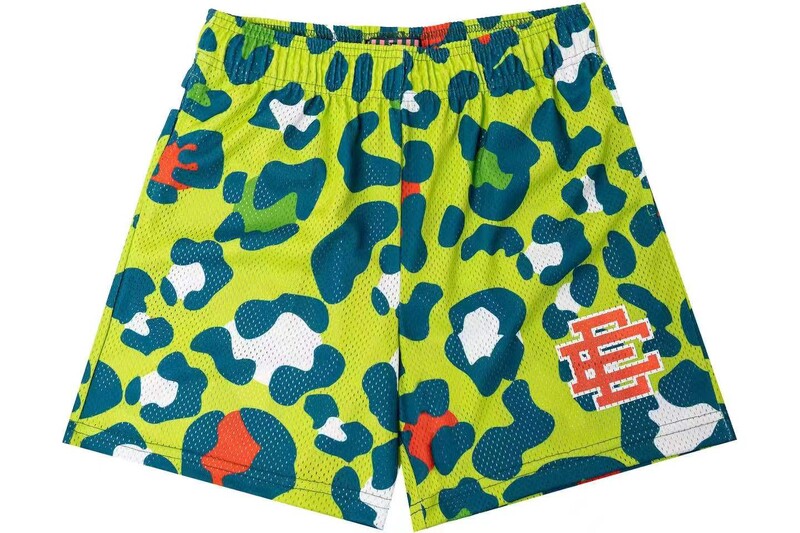 Άνδρας Summer Νέος Eric Emanuel EE Basic Mesh Κοντό κλασικό φλοράλ εμπριμέ σορτς γυμναστικής Ανδρικά αθλητικά σορτς μπάσκετ γυμναστικής