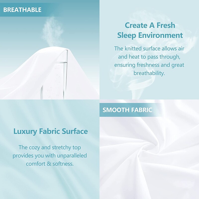 Madratsi kate veekindel beebi potile treenimiseks voodilina kaitsmega sügava taskuga masinas pestav