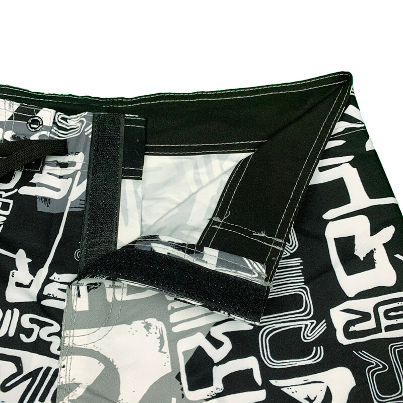 Y2k vintage lauapüksid meestele Trendikad kirjatrükiga püksid Põlvpüksid Ujumispüksid Suvised Hawaii kiiresti kuivavad rannapüksid