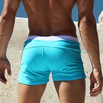 JOCKMAIL Quick Dry Summer Mens Swimwear Плажни шорти Боксерки за мъже Бански гащи Плувни шорти Плажно облекло Maillot