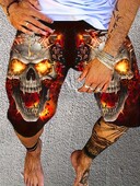 Νέα ανδρικά τρισδιάστατα μοντέρνα καλοκαιρινά σορτς για σέρφινγκ στην παραλία για τζόκινγκ