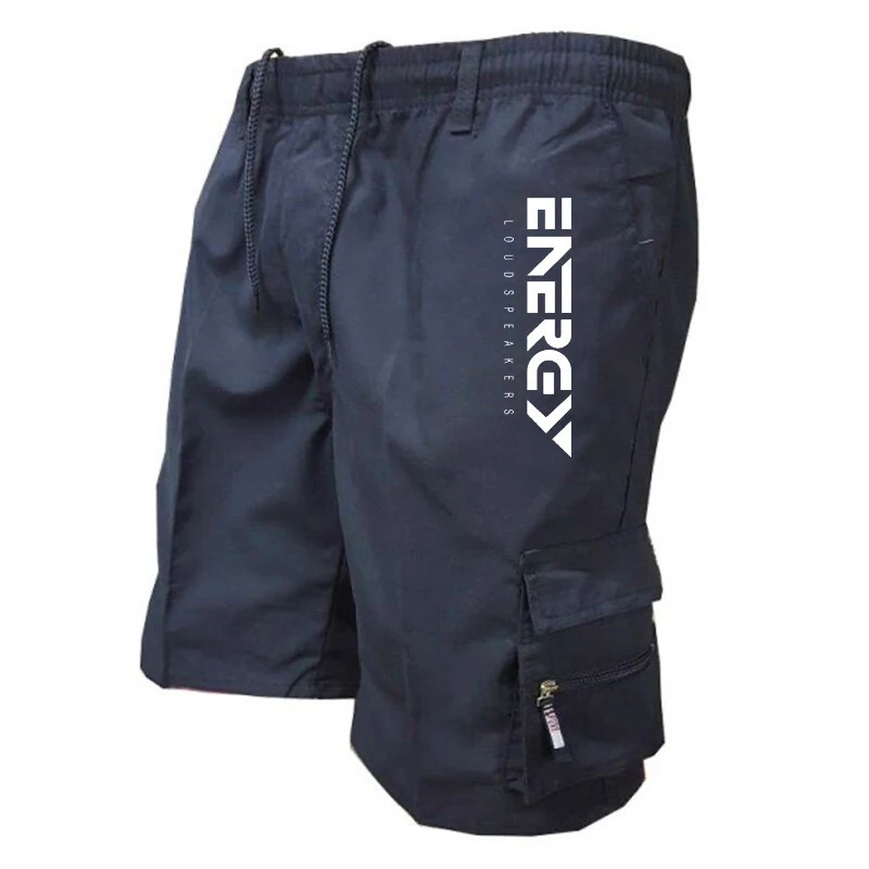Meeste kombinesoonid elastne vöökoht Rattasõidu lühikesed püksid Mitme taskuga lahtised töö lühikesed püksid välistingimustes kasutatavad lühikesed püksid sporditrükiga püksid