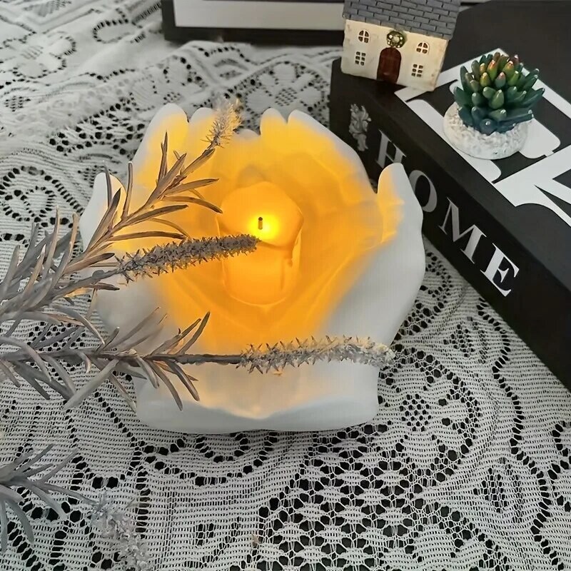 1 tk käsitsi krohvivorm vaigu valamiseks ja meisterdamiseks – ehete hoidmine, küünlahoidja, mahlakas pott – kodukaunistamiskingitus