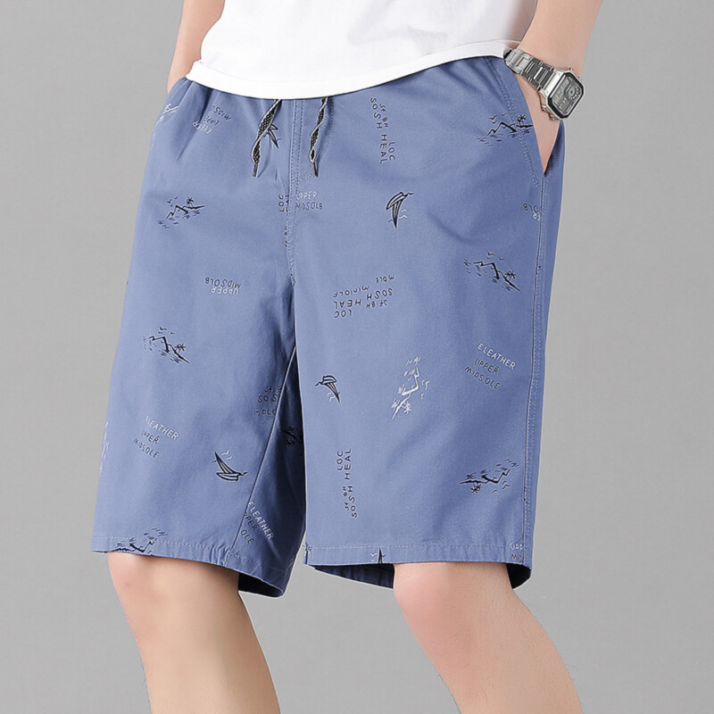 Meeste suvised 100% puuvillased lühikesed püksid Meeste mood vabaaja kiirelt kuivavad lühikesed püksid Meeste välirõivad Suured lühikesed püksid Jooksjad lühikesed püksid meestele 5XL