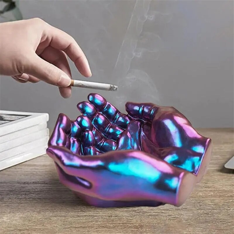 Модел на ръка Смола за съхранение на ръка Форма за свещници Бетон Силиконова форма Керамична глина направи си сам Занаяти Мухъл направи си сам Форма за саксия Ръчна