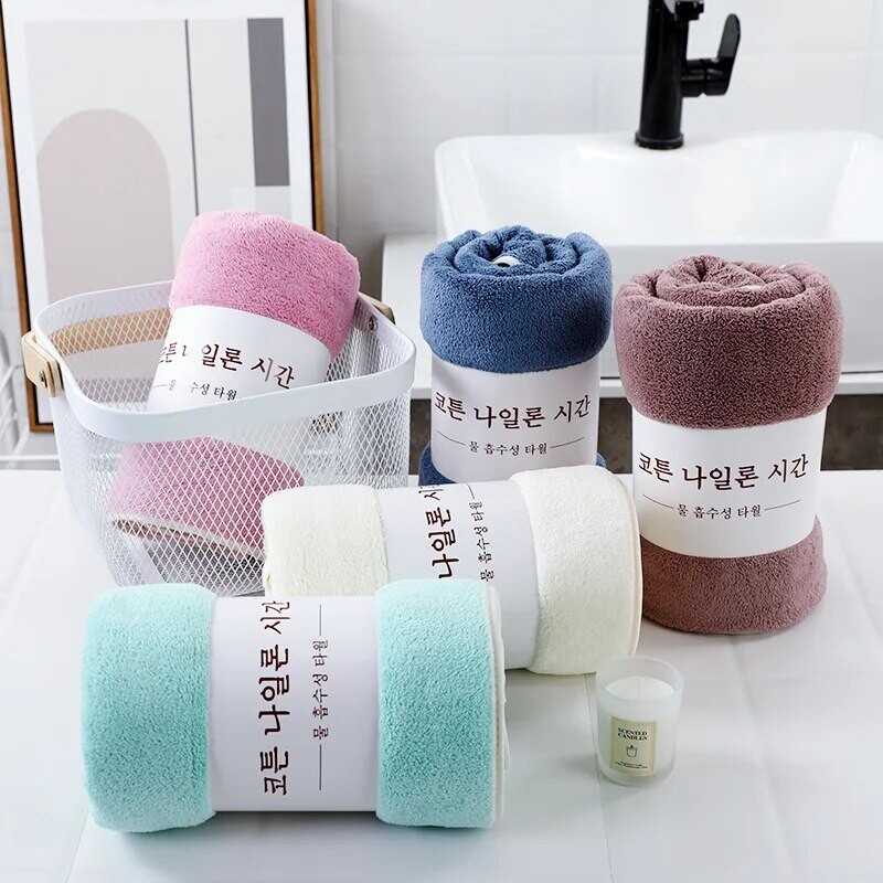 Kodused vannirätikud kehale Mikrofiibrist rätik jõusaalile Spordi dušimantel Spa Beathile