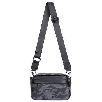 Ανδρικές τσάντες Messenger Sling Casual PU Τσάντα χιαστί με μικρό φερμουάρ Ανδρική τσάντα ώμου Γυναικεία τετράγωνη τσάντα Μοντέρνα διαγώνια τσάντα στήθους