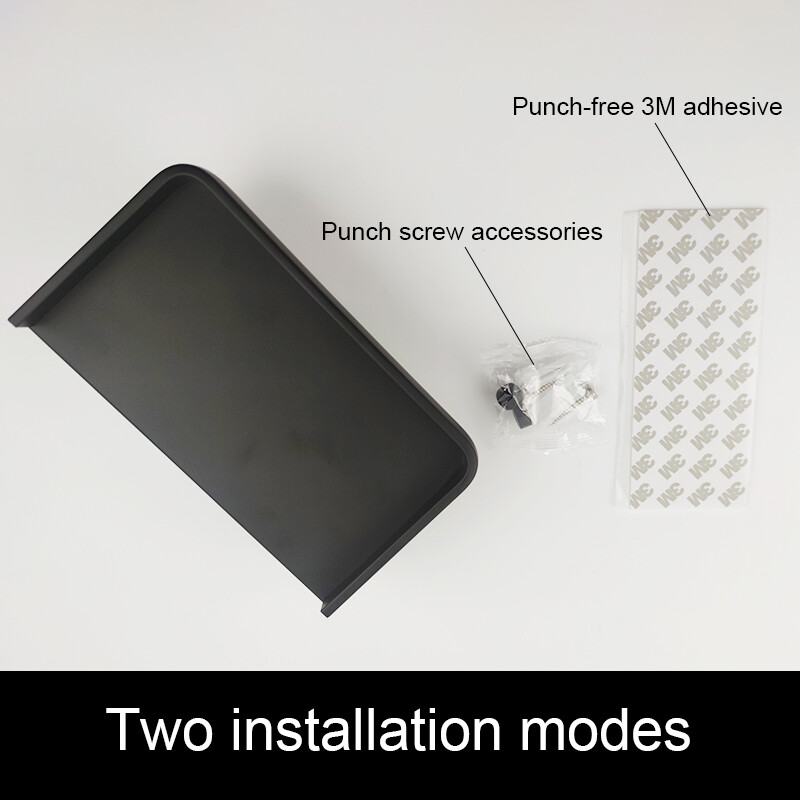 ELLEN Μαύρη θήκη χαρτιού τουαλέτας Πολυλειτουργική βάση αποθήκευσης μπάνιου ράφι Ρολό χαρτοθήκη EL609