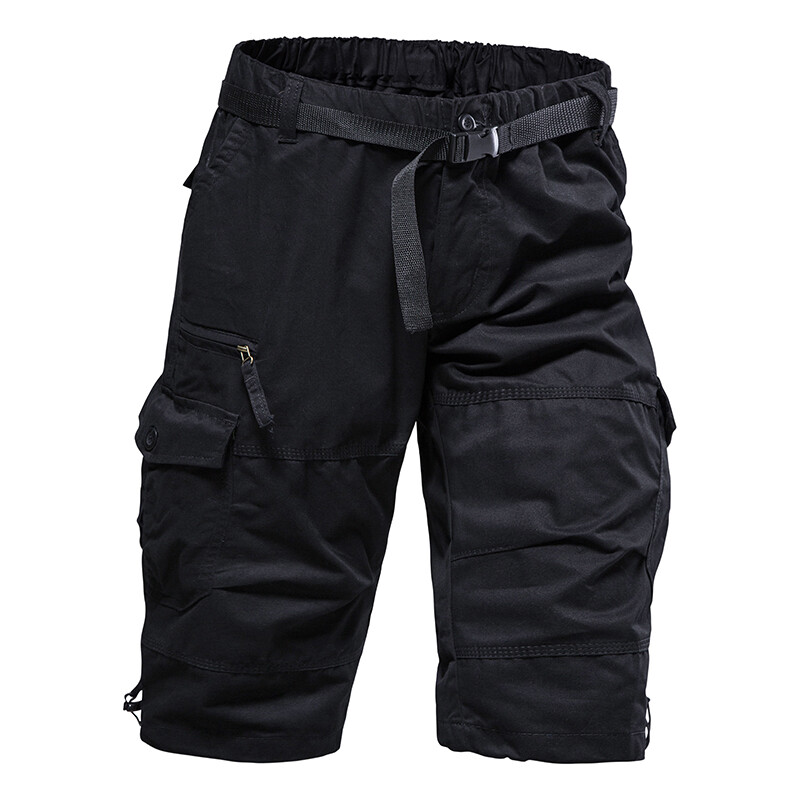 Meeste suvised vabaaja lühikesed püksid puuvillased kombinesoonid mitme taskuga põlvpüksid Ameerika stiilis lühikesed spordipüksid