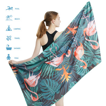 Big Beach Towels Microfiber Beach Towels Quick Dry Towel Sand Cloud Beach Towels Aldults Πετσέτα πισίνας για ταξιδιωτικούς κολυμβητές (S7)