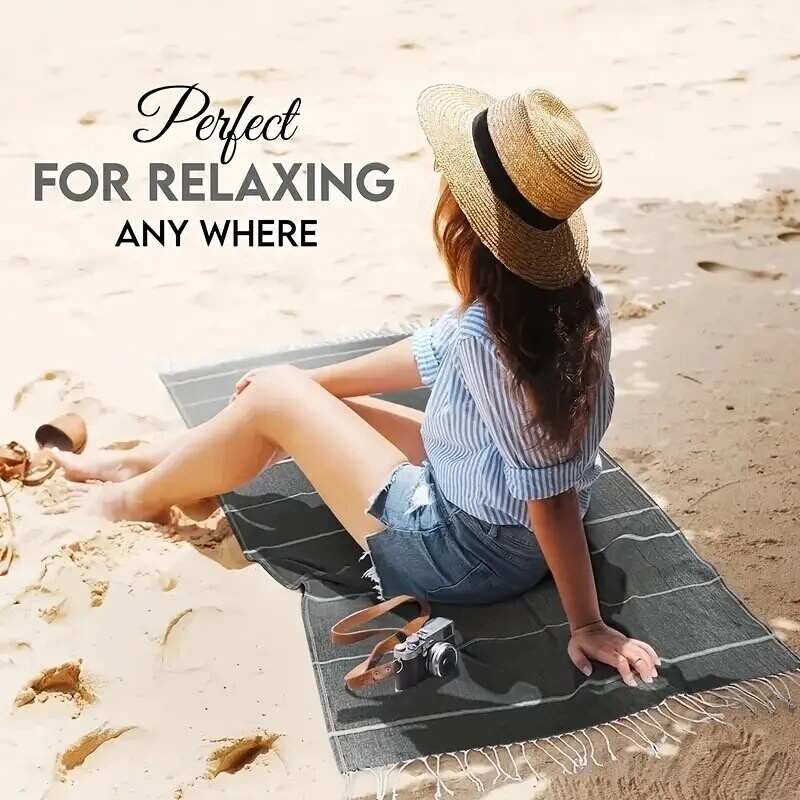 1 tk Türgi puuvillane rannarätik, ülisuur ja liivavaba, kiirkuivatav rätik, rannatekk ujumiseks, 39*71 tolli, vannitubaA