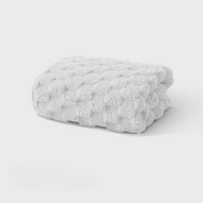 Χαριτωμένη πολύχρωμη πετσέτα γρήγορου στεγνώματος σε μοτίβο πλέγματος σύννεφων Μαλακή και άνετη πετσέτα προσώπου Βολική κρεμαστή 35x75 cm Super απορροφητική