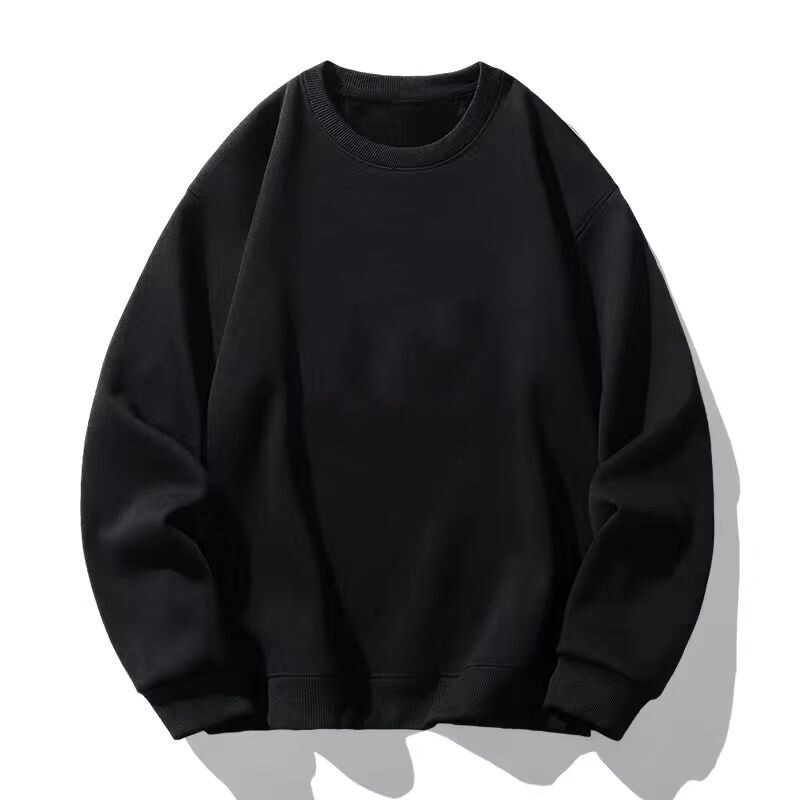 Ανδρικό πουλόβερ φθινοπώρου/χειμώνα με στρογγυλή λαιμόκοψη Χαλαρό ριγέ γράμμα αντίθεσης Ζεστό και χοντρό casual μόδα Κομψό πλεκτό για μετακινήσεις