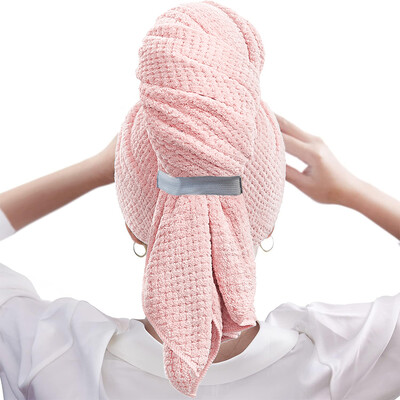 Mikrokiust juukserätik, eriti suur mähis, elastse ribaga kiirelt kuivav juukserätik, ülimalt imav pehme juukserätik turban