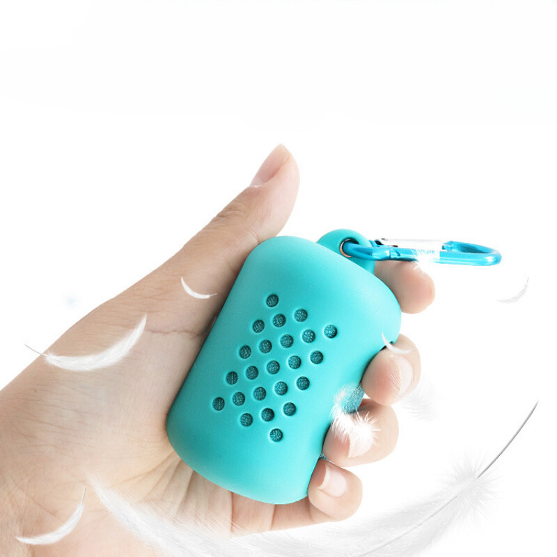 mikropluošto Quick Dry Towel Sportinis šaltas rankšluostis Golf Fitness Prakaitą sugeriantis greitai džiūstantis šaltas silikoninis rankšluosčio užvalkalas Namų tekstilė