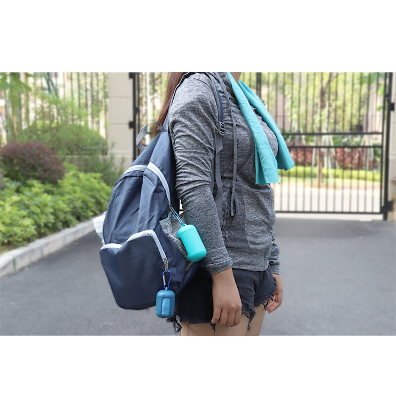 mikropluošto Quick Dry Towel Sportinis šaltas rankšluostis Golf Fitness Prakaitą sugeriantis greitai džiūstantis šaltas silikoninis rankšluosčio užvalkalas Namų tekstilė