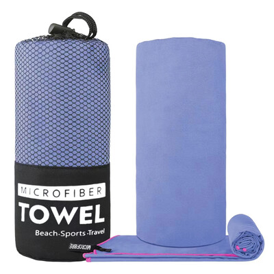 3vnt mikropluošto greitai džiūstantis rankšluosčių rinkinys Patogus greitai susigeriantis rankšluostis kūno plovimui