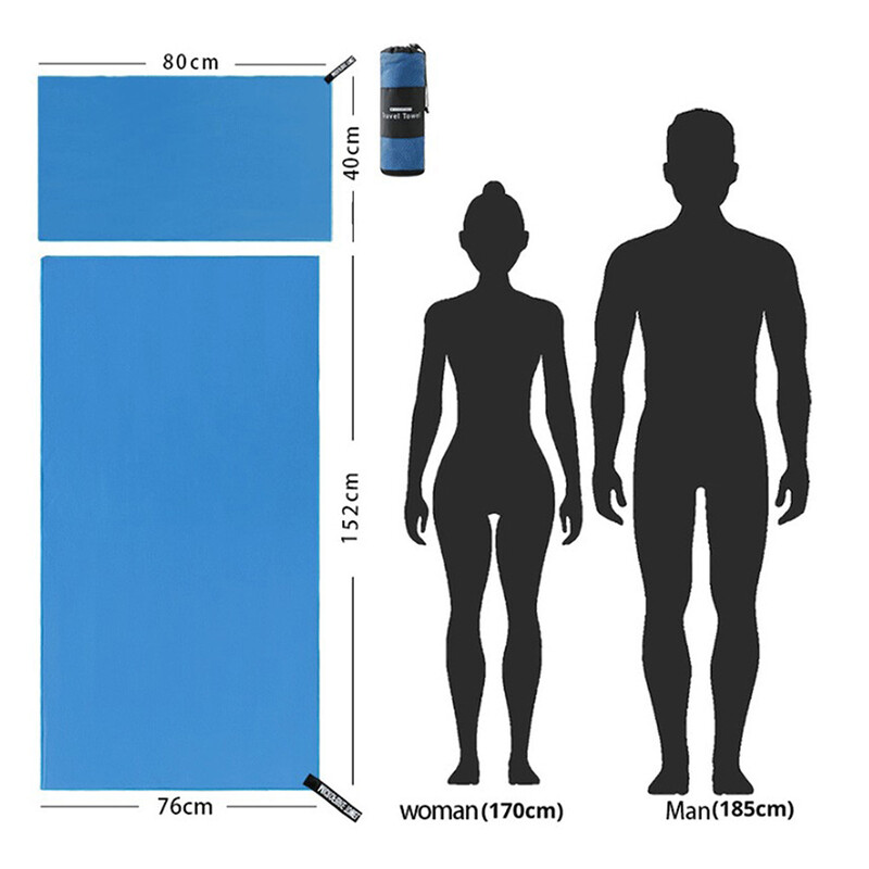 3vnt mikropluošto greitai džiūstantis rankšluosčių rinkinys Patogus greitai susigeriantis rankšluostis kūno plovimui