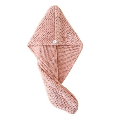 Νέο μαργαριτάρι βαμβακερό περιτύλιγμα πετσετών μαλλιών Super απορροφητικό γρήγορο στέγνωμα μαλλιών Πετσέτες από μικροΐνες Καπέλα καπέλων μαλλιών για στέγνωμα σγουρά μακριά παχιά μαλλιά