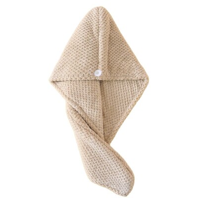 Νέο μαργαριτάρι βαμβακερό περιτύλιγμα πετσετών μαλλιών Super απορροφητικό γρήγορο στέγνωμα μαλλιών Πετσέτες από μικροΐνες Καπέλα καπέλων μαλλιών για στέγνωμα σγουρά μακριά παχιά μαλλιά