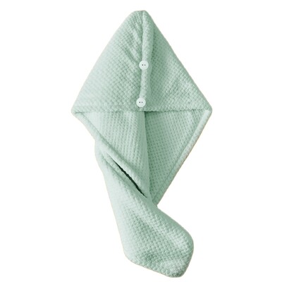 Νέο μαργαριτάρι βαμβακερό περιτύλιγμα πετσετών μαλλιών Super απορροφητικό γρήγορο στέγνωμα μαλλιών Πετσέτες από μικροΐνες Καπέλα καπέλων μαλλιών για στέγνωμα σγουρά μακριά παχιά μαλλιά