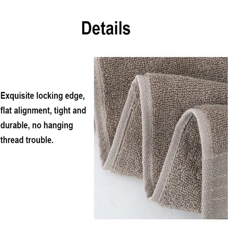 YLW Čistý bavlnený uterák z mikrovlákna, rýchloschnúci uterák na vlasy, absorbujúci vodu, jednofarebný zlatý hodvábny uterák na tvár