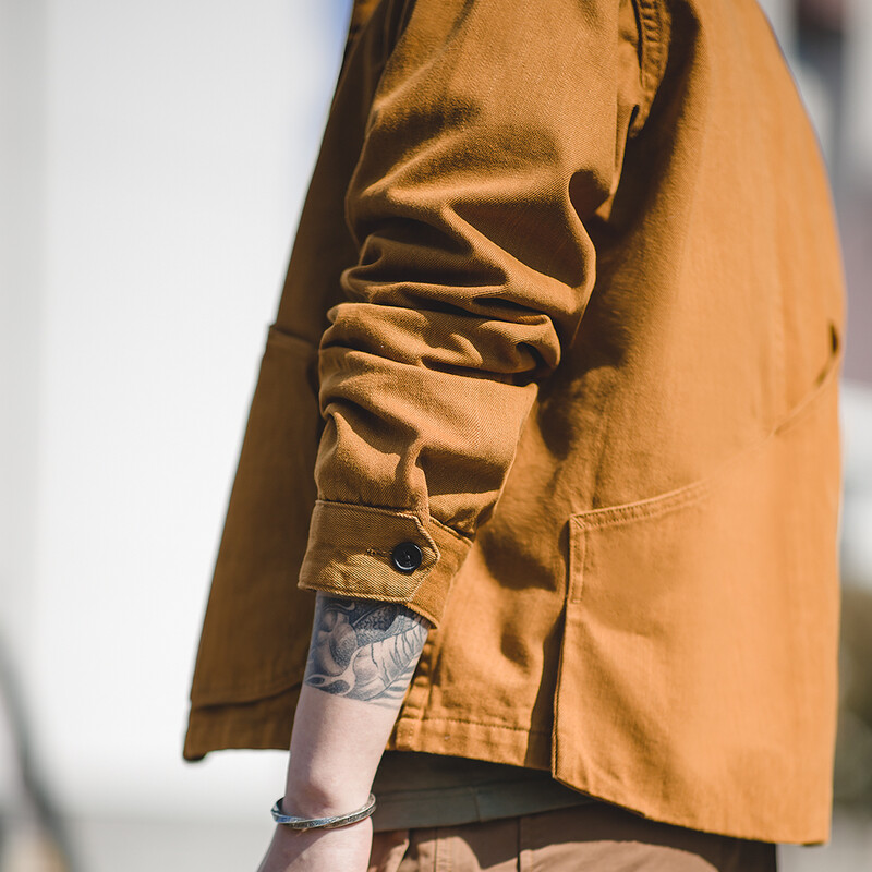 Maden Workwear Prantsuse vintage jakk Ingverkollane Amekaji vabaaja jahijoped Meeste 2023. aasta sügisene mitme taskuga mantliga välirõivad