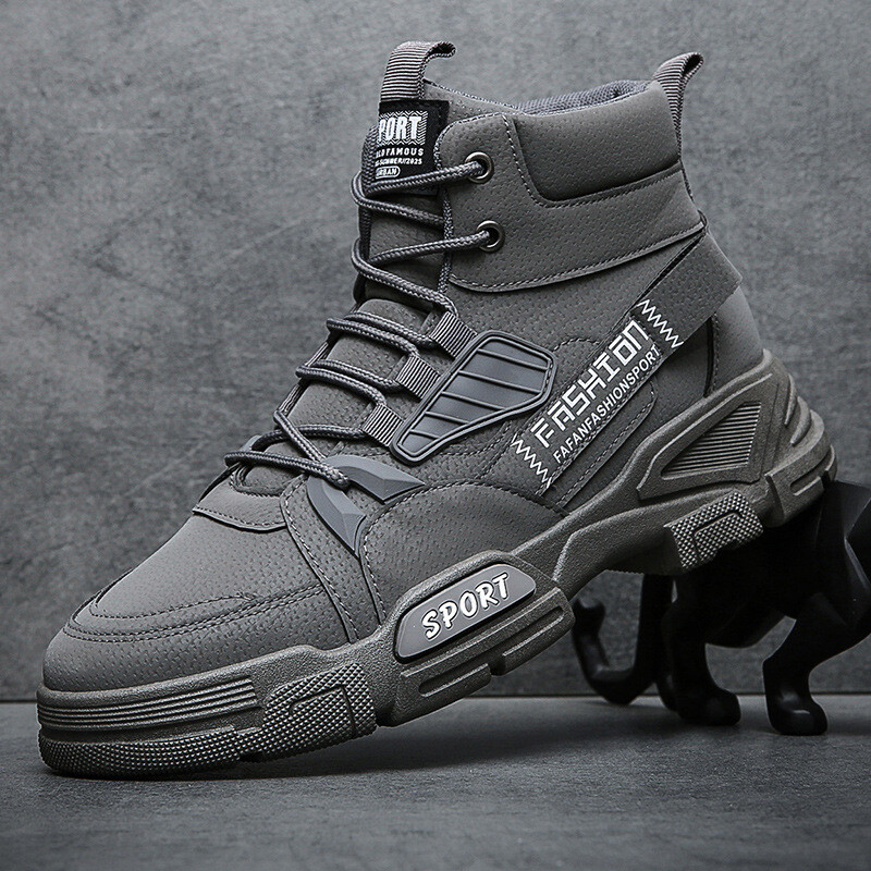 Ανδρικά μποτάκια εξωτερικής χρήσης Πλατφόρμα Comfort Ανδρικά στρατιωτικά μποτάκια Αντιολισθητικά ψηλά παπούτσια εργασίας Υψηλής ποιότητας Δερμάτινα ανδρικά μποτάκια 2024