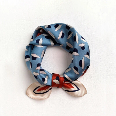 Šal Bandana od 100% svile Ženske četvrtaste marame Omot Marama Mulberry Proljetna moda Luksuzna visokokvalitetna traka za glavu Hidžab šalovi