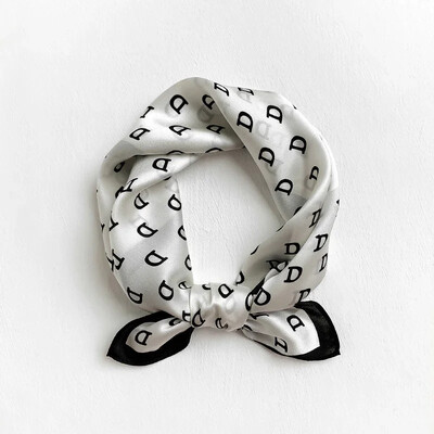 Šal Bandana od 100% svile Ženske četvrtaste marame Omot Marama Mulberry Proljetna moda Luksuzna visokokvalitetna traka za glavu Hidžab šalovi