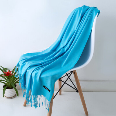 Desgine Brand Solid Women Cashmere Scarf Есен Зима Топли шалове Wraps 2024 Мъжки пашмини Пискюли Шалове Женски Foulard Mujer