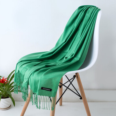Desgine Brand Solid Women Cashmere Scarf Есен Зима Топли шалове Wraps 2024 Мъжки пашмини Пискюли Шалове Женски Foulard Mujer