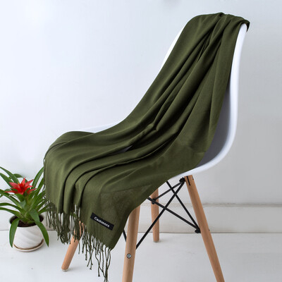 Desgine Brand Solid Women Cashmere Scarf Есен Зима Топли шалове Wraps 2024 Мъжки пашмини Пискюли Шалове Женски Foulard Mujer