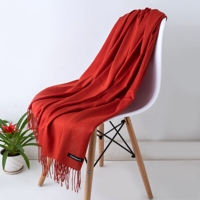 Desgine Brand Solid Women Cashmere Scarf Есен Зима Топли шалове Wraps 2024 Мъжки пашмини Пискюли Шалове Женски Foulard Mujer