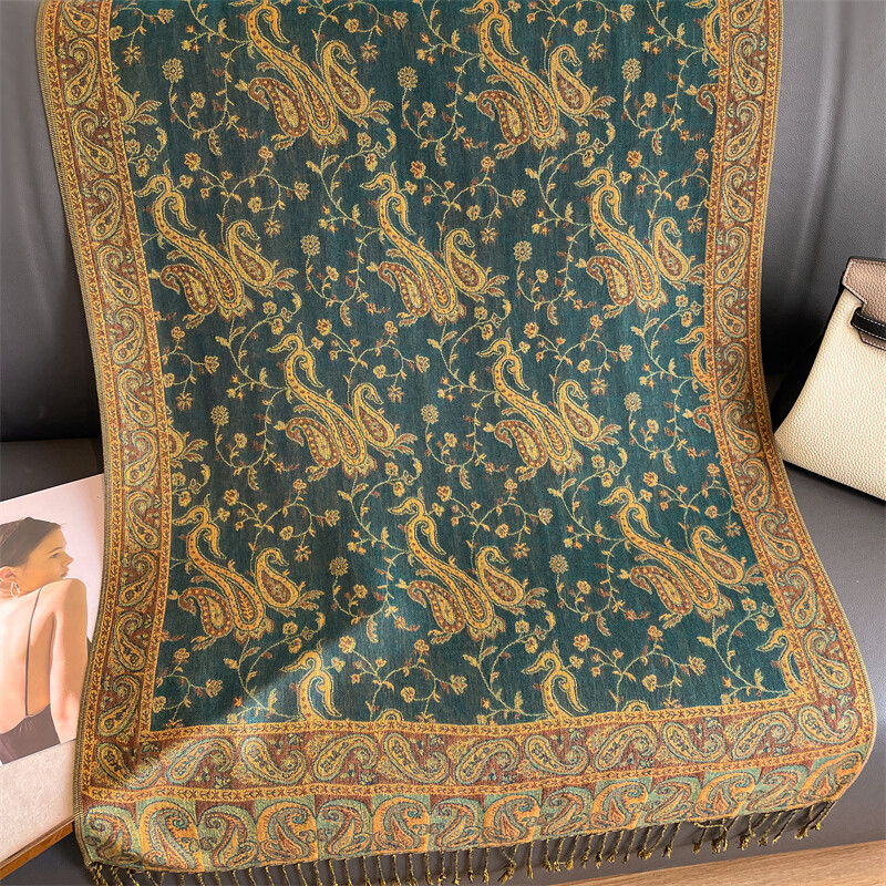 Επωνυμία πολυτελείας Φθινοπωρινό Κασμίρ Πασμίνα Σάλι Γυναικεία Τυλίξτε Ζεστά Χειμωνιάτικα Κασκόλ Σχεδιασμός Γυναικεία Φουλάρι από βαμβακερά φουλάρια 2023