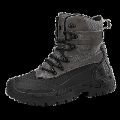 Ανδρικά παπούτσια πεζοπορίας εξωτερικού χώρου με μέση μέση Ανδρικά παπούτσια πεζοπορίας για άντρες Αντιολισθητική μπότα μάχης Desert Ανδρικό παπούτσι Trekking Plus Size Tactical